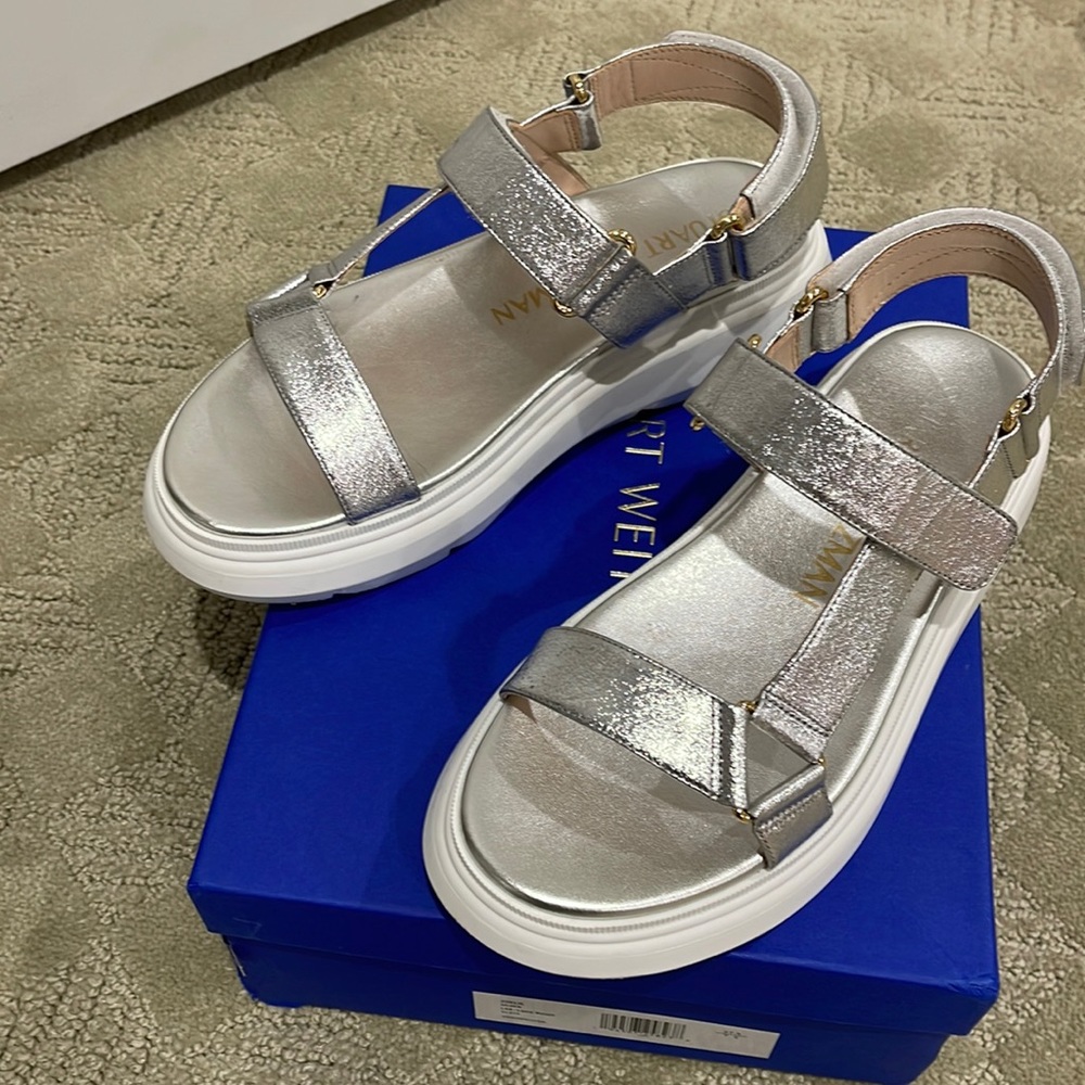 Stuart Weitzman Women's Zoelie Platform Sandals